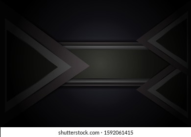 abstract black background space for text.