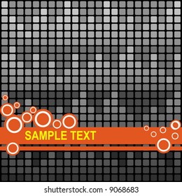 abstract black background with space for your text