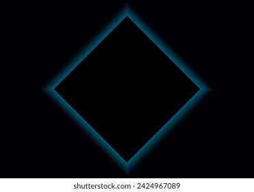 Abstract black background with black square shape effect for wallpaper and design