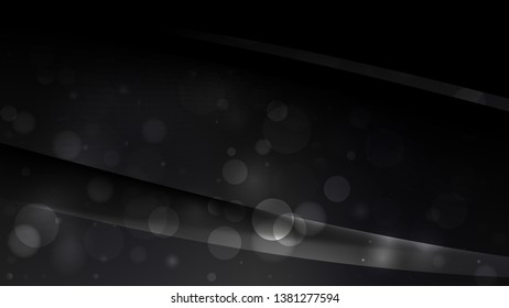 Abstract Black Background Vector Art