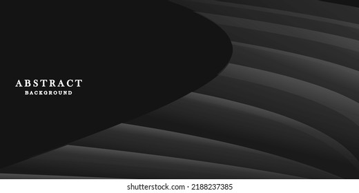Abstract black background vector design