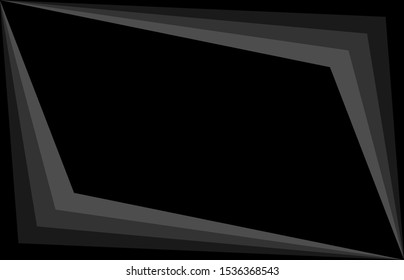 Abstract Black Background Vector Illustration