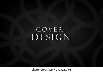  Abstract black background. vector illustration.  Suitable for your design. Cover, poster, flyer.