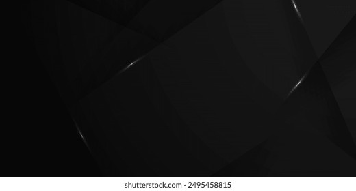 Abstract black background with vector illustration