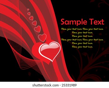 abstract black background ,vector illustration