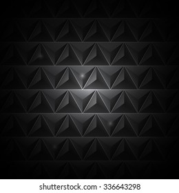 Abstract black background. Vector Illustration
