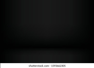 Abstract black background vector interior,products,room
