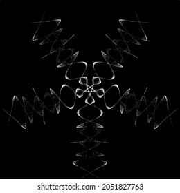 Abstract black Background, Vector template design Illustration