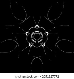 Abstract black Background, Vector template design Illustration