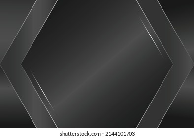 Abstract Black Background Vector Template
