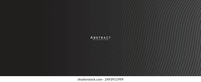 Abstract black background for your banner