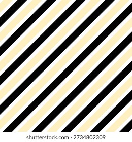  Abstract black and bagae colour Vector seamless diagonal line pattern. Modern stylish texture. Repetition of geometric tiles