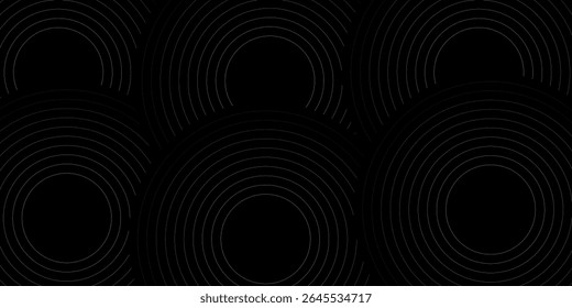 Abstrakter schwarzer Banner-Designhintergrund mit diagonalen geometrischen Überlagerungsschichten. Modernes Grafikelement mit quadratischer Form. Geeignet für Cover, Header, Banner, Broschüren, Websites. Vektorgrafik