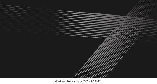 Abstractas fondo de diseño de Anuncio negro con capas superpuestas geométricas diagonales. Elemento gráfico moderno de forma cuadrada. Conveniente para las cubiertas, cabeceras, Anuncios, folletos, Sitios web.eps10