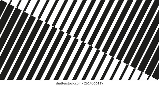 abstract black big to small irregular line pattern.
