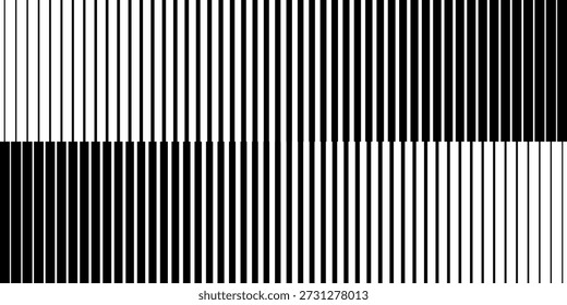 abstract black big to small line pattern.
