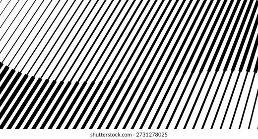 Modelo abstracto de la línea grande a Pequeña negra.
