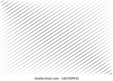 Abstract black blend lines with diagonal stripe on white background vector illustration