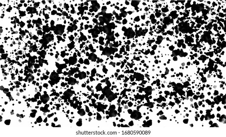 Abstract black blots watercolor background for your design, watercolor background concept, vector.
