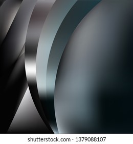 Abstract Black and Blue Background