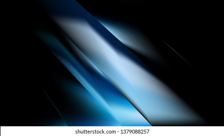 Abstract Black and Blue Background