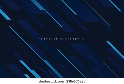 Abstract black and blue background color lines decoration