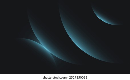 Abstract black and blue Background with light effect