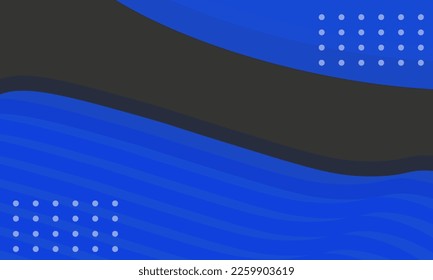 abstract black and blue background  with modern corporate technology concept presentation or banner design , web, page, card, background. Vector illustration with line stripes texture elements.