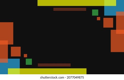 Resumen de fondo negro y azul con forma superpuesta y textura mínima concepto de fondo de espacio blanco.
