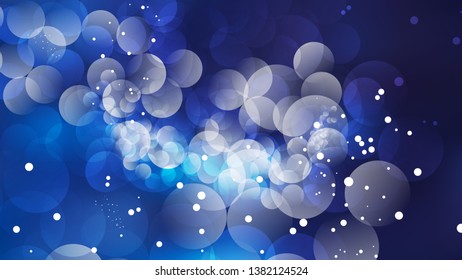 Abstract Black and Blue Defocused Background