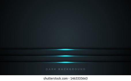 abstract black blue frame sport design concept innovation background. Technology background. vector illustration.