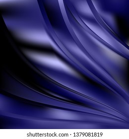 Abstract Black and Blue Graphic Background