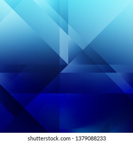 Abstract Black and Blue Graphic Background