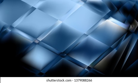 Abstract Black and Blue Graphic Background