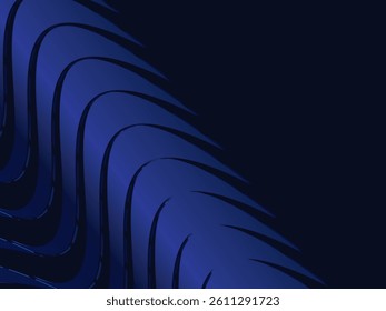 Abstract black and blue light stripes background. Perfect for certificates, banners, business cards, flyers, advertisements, etc.