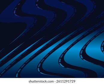 Abstract black and blue light stripes background. Perfect for certificates, banners, business cards, flyers, advertisements, etc.