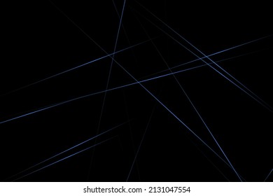 Abstract black with blue lines, triangles background modern design. Vector illustration EPS 10.