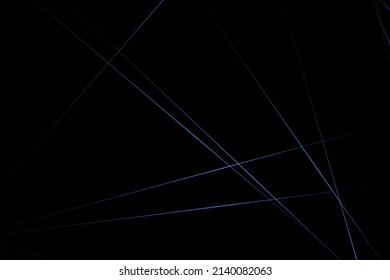 Abstract black with blue lines, triangles background modern design. Vector illustration EPS 10.