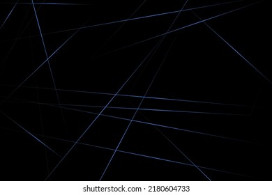 Abstract black with blue lines, triangles background modern design. Vector illustration EPS 10.