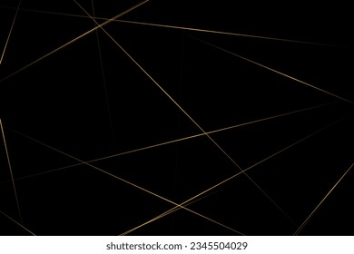 Abstract black with blue lines, triangles background modern design. Vector illustration EPS 10.