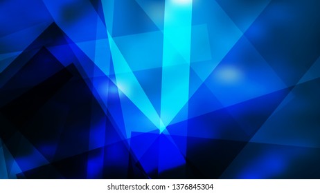 Abstract Black and Blue Modern Geometric Background