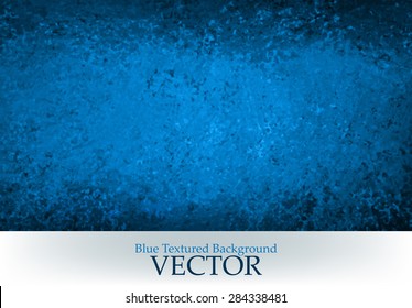 abstract black and blue vector background. blue grunge paint on black wall texture, blank banner with copyspace for typography title.
