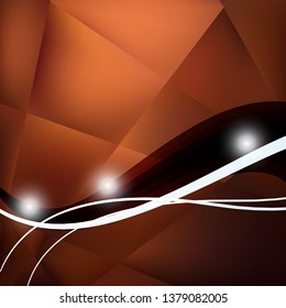 Abstract Black and Brown Background Design