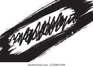 Plano de fundo da tipografia de traçado preto abstrato