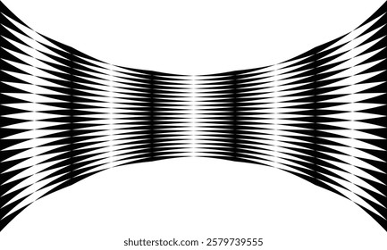 abstract black bulge rhombus pattern suitable for background.