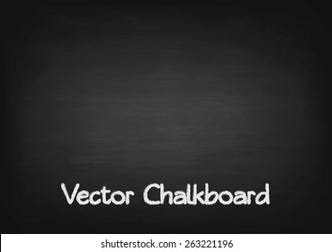 Abstract black chalkboard texture. Vector design