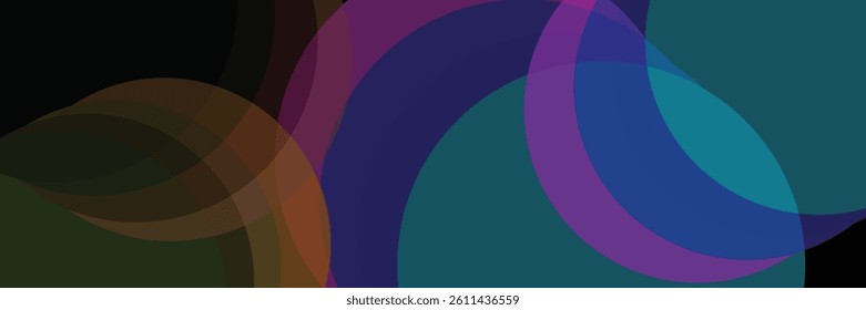Abstract black circle background. Vector illustration design for presentations, banners, covers, web, flyers, cards, posters, wallpapers, textures, slides and business cards	