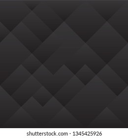 Abstract black color pattern of geometric shapes, Geometric triangular background, vector