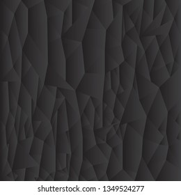Abstract black color pattern of geometric shapes, Geometric square background, vector