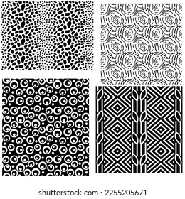 abstract black color pattern white background